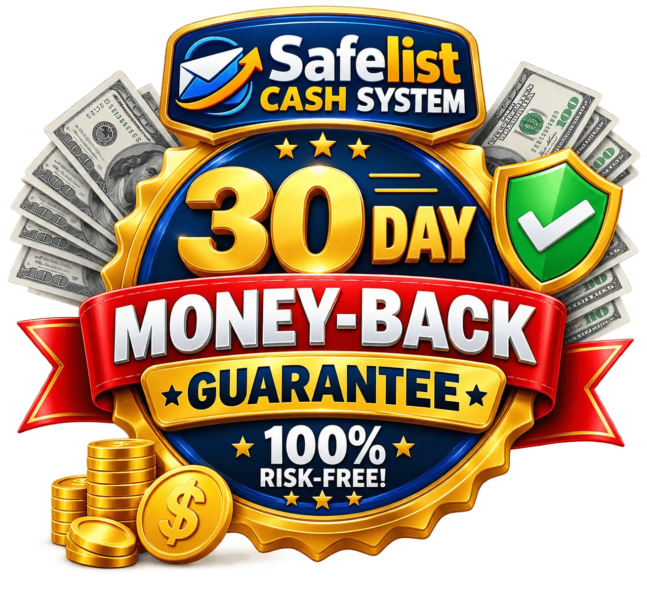 safelistcashsystem Money Back Guarantee